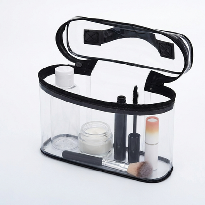 Clear TSA-Approved Cosmetic Travel Bag